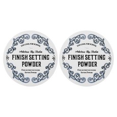 투쿨포스쿨 아트클래스 바이 로댕 피니쉬 세팅 파우더 10g, 화이트, 2개