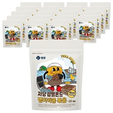 웰콩 저당 김멸몬드 병아리콩 볶음, 15g, 20개