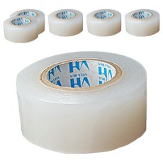 VELA HUS 矽膠自融膠帶 半透明 25mm x 5m x 0.35mm, 6個