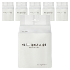 GOODFiX 對角線切割膠帶清潔劑擀麵棍 90 層補充裝 3 件, 6組