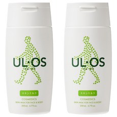 우르오스 남성용 올인원 스킨밀크, 200ml, 2개