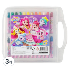 奇妙萌可 5 樂美與皇家萌可蠟筆, 24色, 3個