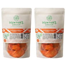 HUNTER'S DREAM 獵人谷之夢 初榨橄欖油製造胡蘿蔔脆片, 2個, 50g