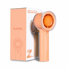 블루필 미니헤드 제트팬 휴대용 미니 핸디 손선풍기, BFN220, 피치핑크