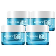 Neutrogena 台灣公司貨 水活保濕晚霜, 50g, 4罐