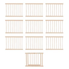 BeneBene 원목 베이비룸 10p, 내츄럴우드, 1개