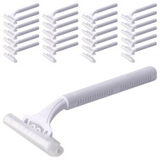 Blue Market 一次性便攜式剃須刀白色, 1入, 25個