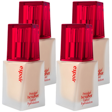 에스쁘아 프로 테일러 파운데이션 비 벨벳 SPF22 PA++ 30g, 4개, 아이보리