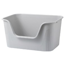 Paipet 巨型貓砂盆，超大空間，清潔更方便, 64 x 44 x 33cm, 灰色, 1個