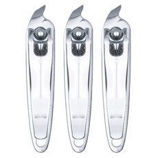 Belotty 去角質甘皮剪, 亮銀色, 3個