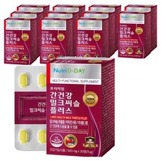 뉴트리디데이 간건강 밀크씨슬 플러스, 30정, 12개