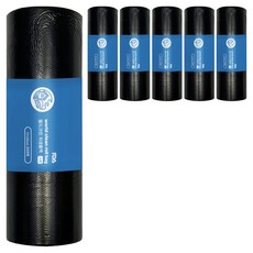 월드크린 위생롤백 검정 소 17cm x 25cm, 소(S), 200개입, 6개