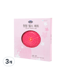 DIAN 원형 헬스 매트, 랜덤발송, 3개