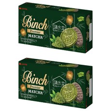 LOTTE 樂天 BINCH抹茶餅乾, 102g, 2盒
