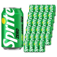 스프라이트 제로 사이다, 350ml, 72개