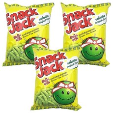 SNACK JACK Green Pea 原味點心, 3個, 62g