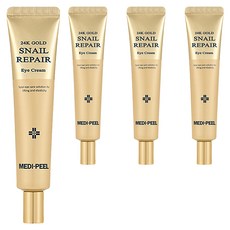 메디필 24k 골드 스네일 리페어 아이크림, 40ml, 4개