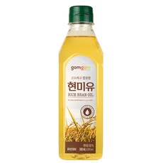 곰곰 현미유, 1개, 500ml