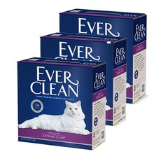에버크린 익스트림 클럼프 EC 고양이 모래, 6.35kg, 3개, 유향