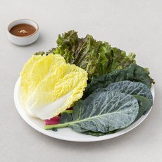 신선 모둠 쌈채소 4종(강된장 소스 증정), 250g, 1개