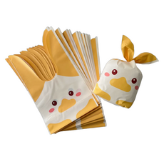 Modian 福袋團體包裝韓式布巾禮物袋 13.5 x 22 公分, 50個, 鴨子