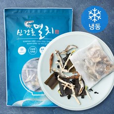 신건호멸치 국내산 5종 통원물 제주무 다시팩 (냉동), 15g, 30개입, 1개