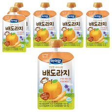 ILDONG 日東 Iyaam 桔梗梨果汁, 100ml, 6包