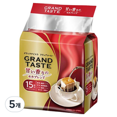 키커피 드립백 그랜드 테이스트 모카 블렌드, 6g, 5개, 15개입