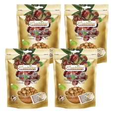 Woodridge 森之果物 嚴選天然甘栗, 顆顆完整飽滿, 已剝殼開封即食, 180g, 4包