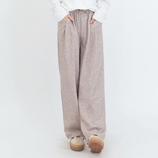 엘쏘 여성용 컴포즈 밴딩 스트링 와이드 팬츠