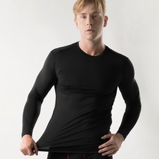 ARMEDES 男款長袖素色瑜珈登山騎行健行底層衣內搭衣上衣 2件組 AR-52