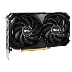 msi 微星 VENTUS 2X BLACK 8G OC 顯示卡, RTX 4060, 1個
