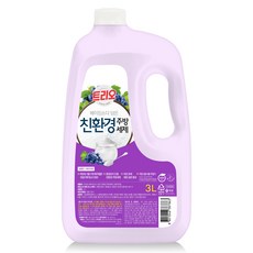 Trio 小蘇打餐具清潔劑 葡萄香, 3L, 1瓶