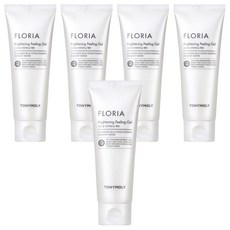 TONYMOLY Floria 溫和亮白去角質凝膠, 150ml, 5個