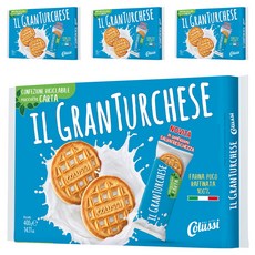 콜루시 와플모양 비스켓, 400g, 4개