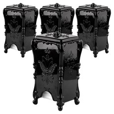 七星 Ravina 化妝棉盒 2 張 + 化妝棉 30 張, 黑色, 2組