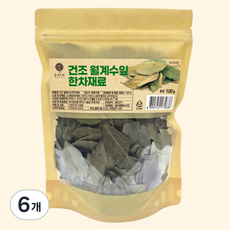 몸애조화 건조 월계수잎 한차 재료, 100g, 6개