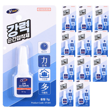 Vtech 강력 순간 접착제, 12개