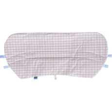 HONEST 誠實 寵物推車護欄, 粉色格紋, 1個