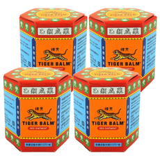 TIGER BALM 虎標 萬金油軟膏 紅, 4罐