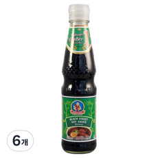 헬시보이 태국 스위트블랙소이소스 씨유담완, 410g, 6개