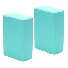 블럭마트 고밀도 eva 요가블럭, 민트, 2개