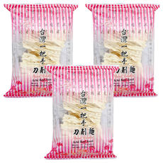 龍口 台灣一把手 刀削麵 台灣製造, 300g, 3包