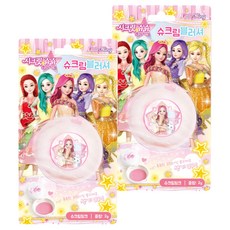 Little Bling Secret Jouju 星星女神霜兒童腮紅 2g, 奶油粉色, 2個