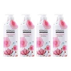 KERASYS 香氛潤髮乳Lovely&Romantic 浪漫花果香, 980ml, 4個
