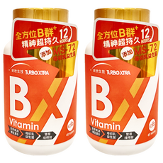 統欣生物科技 全效守護系列 維生素B群 天然蕎麥來源 雙層緩釋錠 MS-72母乳益生菌, 60顆, 300mg, 2罐