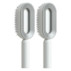 라이프핏 프리미엄 스타일링 헤어브러쉬, 화이트, 2개