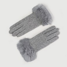 페이퍼먼츠 여성용 러블라인 밍크 장갑 12505
