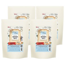 麵包園牛奶和牛奶麵包混合物, 364g, 4個