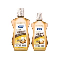 Shallop 刷樂 專業護理漱口水 蜂膠護齦 750ml + 500ml, 1250ml, 1組